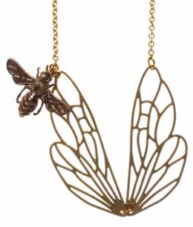PENDULUM - lang halskæde/long necklace - flying bee 